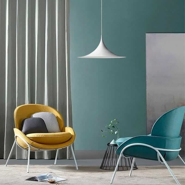 Lampa wisząca nad wyspę Oslo ABR-OSLO-W Abruzzo do jadalni biała