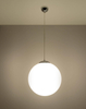 LAMPA wisząca SL.0265 szklana OPRAWA zwis kula ball biała