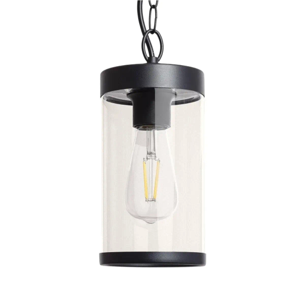 Łańcuchowa lampa wisząca Finto ABR-LWZIP44-C do łazienki IP44 czarna