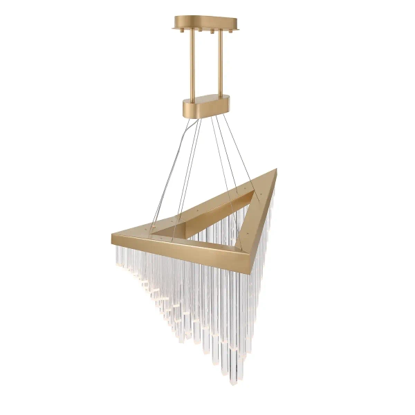 Wisząca lampa nad wyspę Vivien QN-VIVIEN-P-L-BG LED 40W 3000K złota