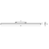 Oprawa szynowa Magneto Abigali LWQ-M07S LED 24W ściemnialna czarna 