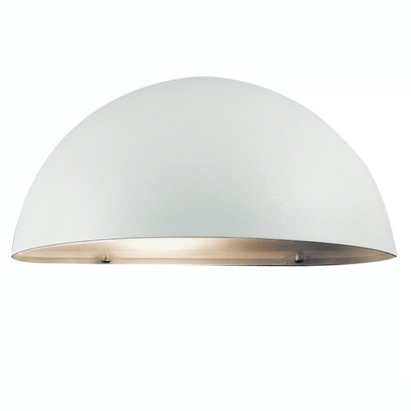Metalowa lampa elewacyjna SCOR 21751001 IP44 przed dom biały