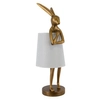 Lampka stojąca na szafkę Haas TL0107-M Yaskr królik biały złoty