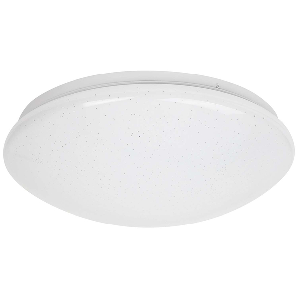 Plafon LAMPA sufitowa LUCAS 3937 Rabalux OPRAWA okrągła z efektem gwiazd LED 18W 4000K biała
