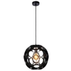 Lampa wisząca kula Hannelore 10423/40/30 metal czarna