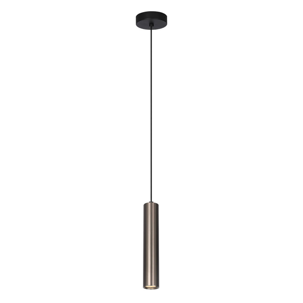 Lampa zawieszana Lopus PND-48930-1-BRO Italux zwis pojedyncza brązowa
