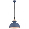 Skandynawska wisząca lampa 180067 nad kanapę do salonu niebieski