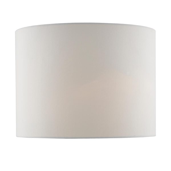 Lampka nocna szklana Olalla OLA4350-X z abażurem biała chrom