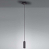 Wisząca tuba czarna VANTOS DL132312400 punktowa lampa zwis do biura