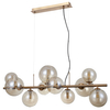 Wisząca lampa Canello PND-406007-10-HBR stylowa mosiężna
