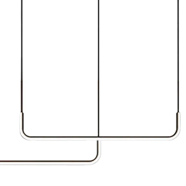 Salonowa lampa wisząca HORIZON ML1180 LED 22W 4000K czarna