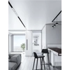 Owalna lampa szynowa ścieżka świetlna Points TR082-1-6W3K-M-B LED 6W 3000K  czarny