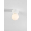 Kulista lampa sufitowa TROSILA LE45293 do pokoju biała