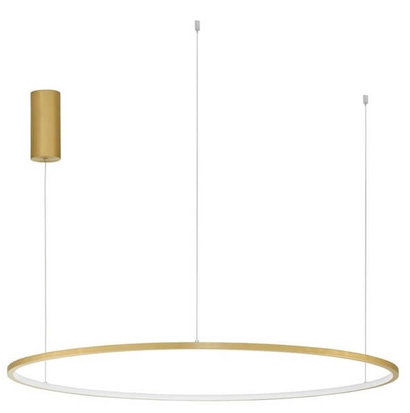 Lampa wisząca TOLUCA LE42779 Luces Exclusivas pierścień LED 58W 3000K złoty