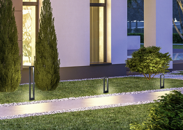 Stojąca lampa outdoor Reno 420760142 ramka LED 4,5W 3000K antracyt