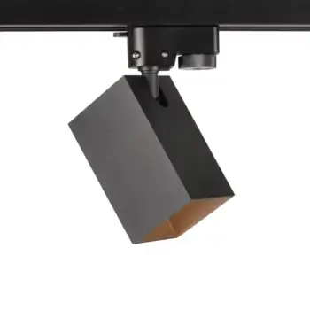 1-fazowy zestaw szynowy SQUARE 321732 sufitowy czarny złoty