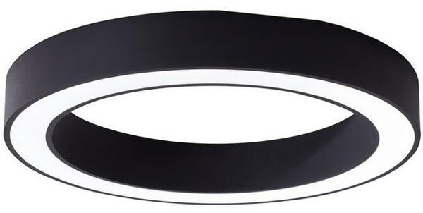 Plafon ledowy Marco AZ5038 80W 3000-6500K z pilotem ring czarny