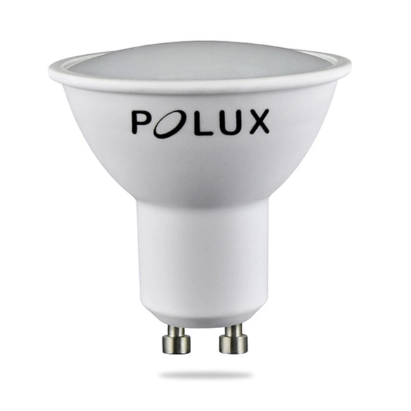 Ledowa żarówka 303264 Polux GU10 halogen 6W 500lm 230V biała ciepła