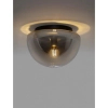 Sufitowa lampa szklana NUNLENA LE45189 na korytarz czarna