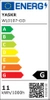 Sypialniany kinkiet Chloe WL0107-GD LED 11W 3000K IP44 złoty
