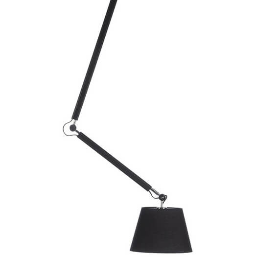 Czarna lampa wisząca Zyta AZ1847+AZ2600 Azzardo nowoczesny zwis do jadalni