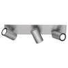 Potrójna lampa sufitowa VANTOS DL307802400 Trio sople tubki srebrna