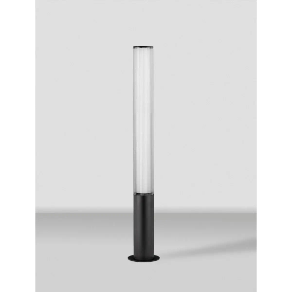Zewnętrzny słupek metalowy MONSECA LE75105 LED 25W 3000K IP65 czarny
