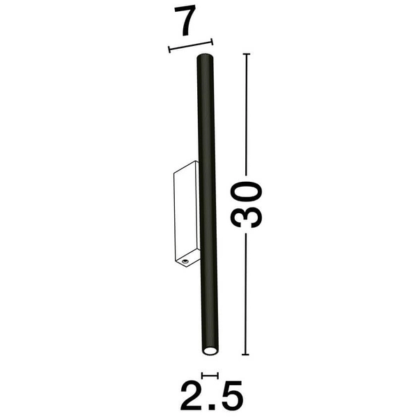 Lampa ścienna tuba VELASCO LE44922 LED 11W 3000K góra-dół złota
