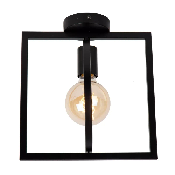 Sufitowa lampa SUUS 00127/01/30 Lucide loftowa geometryczna czarna