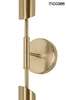 2-płomienna lampa ścienna Locca MSE010400225 złota