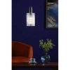 Industrialna zwisająca lampa Nikolas NIK0167-E01 ryflowane szkło chrom