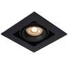 Kwadratowa lampa sufitowa CHIMNEY 09926/01/30 metalowa czarna