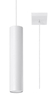 Podwieszana lampa LAGOS 1 SL.0323 Sollux tuba nowoczesna biała