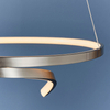 Lampa wisząca ring Rafe 81903 LED 36,5W 3000K metalowa nikiel
