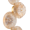 Szklana lampa ścienna glamour LUXIO ST-3315-4 copper Step LED 24W 3000K złota