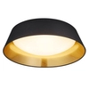 LAMPA sufitowa PONTS R62871879 RL Light abażurowa OPRAWA plafon LED 18W 3000K okrągły czarny