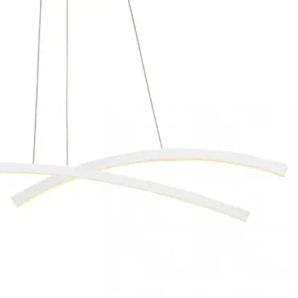 Ściemnialna wisząca lampa 20129 LED 41W 3000K liniowa biały