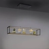 Prostokątna lampa wisząca CONTURA 2441-18 LED 32W 3000K czarny