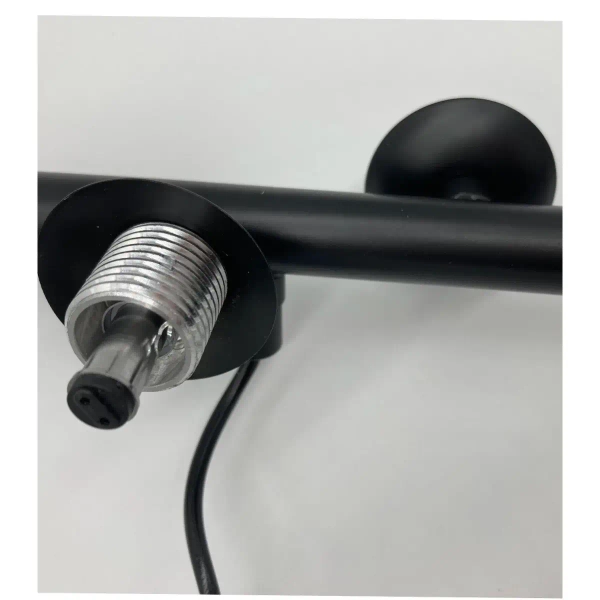 Wisząca lampa belka Orion MP0084-L90 Step LED 8W 3000K bańki szklane czarna