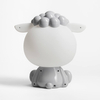 Dekoracyjna lampka nocna Sheep KDR-612-GR Zumaline LED 3W 4000K biała szara