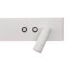 Minimalistyczny kinkiet Resort ML1569 LED 10W+3W 4000K biały