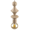 Zwis lampa pojedyncza Tower Sabia 10870 geometryczna beżowy