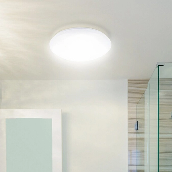 Plafon LAMPA sufitowa LUCAS 3438 Rabalux okrągła OPRAWA metalowa LED 18W 4000K do łazienki IP44 biały