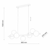 Wisząca lampa kulista ESTERA 5667 TK Lighting molekuły czarne grafit