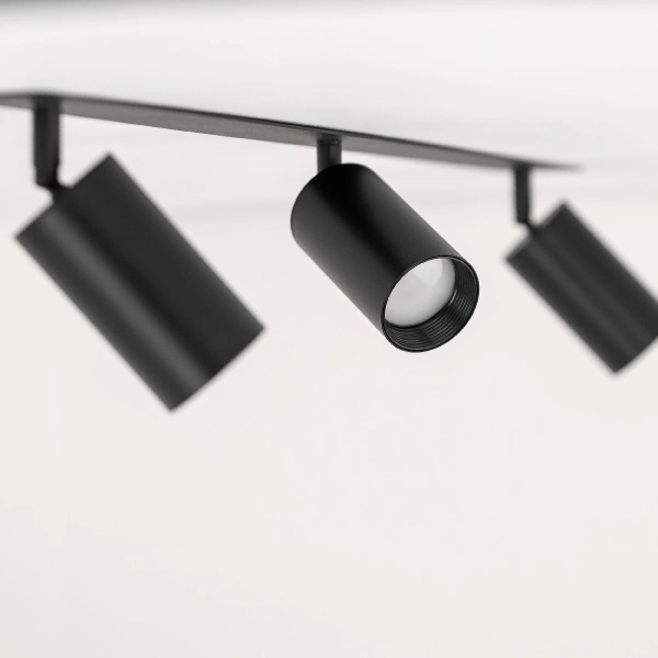 Loftowa lampa sufitowa Amis 10808 tubki na belce złoty czarny