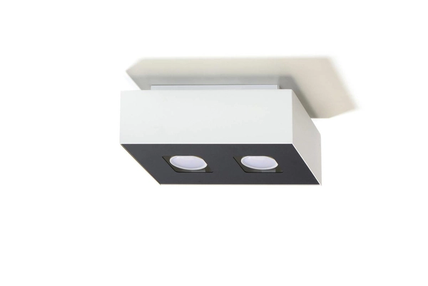 Downlight LAMPA sufitowa SL.0067 prostokątna OPRAWA metalowa biała