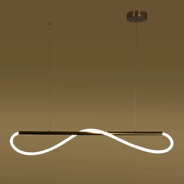 Wisząca lampa nad stół Meleca LP-2345/1P S GD CCT LED 24W 4000K złota