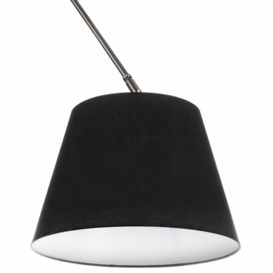 Wisząca lampa na wysięgniku Adam AZ1842+2xAZ2600 zestaw satyna czarna
