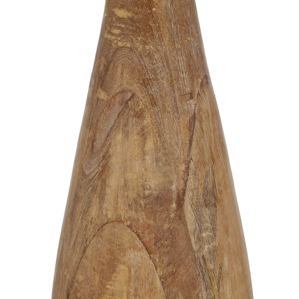 Podłogowa lampa drewniana TOBA 467200130 boho z wtyczką brązowa