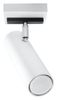 Spot LAMPA sufitowa Direzione SL.0495 Sollux metalowa OPRAWA regulowana tuba biała